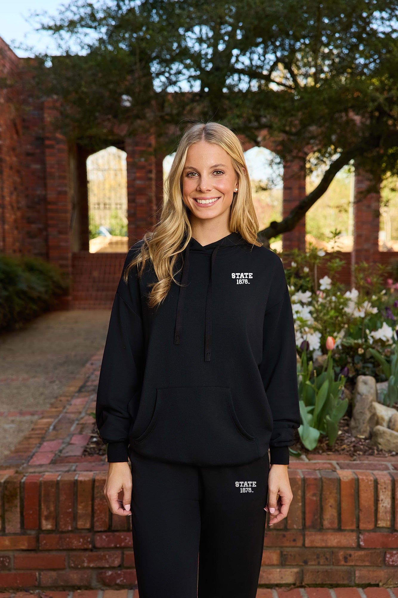 STATE 1878 Logo Softest Fleece Womens Hoodie