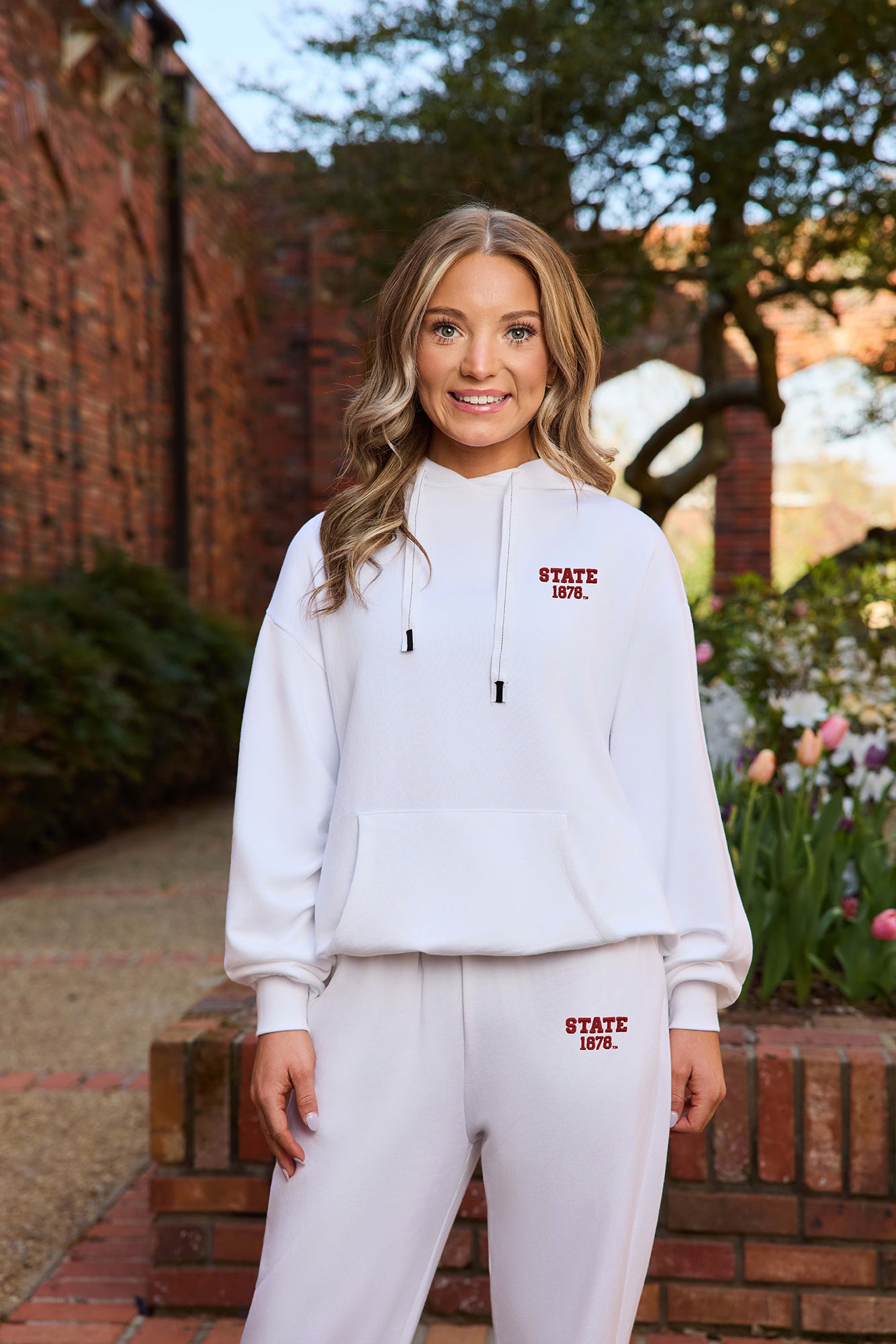 STATE 1878 Logo Softest Fleece Womens Hoodie