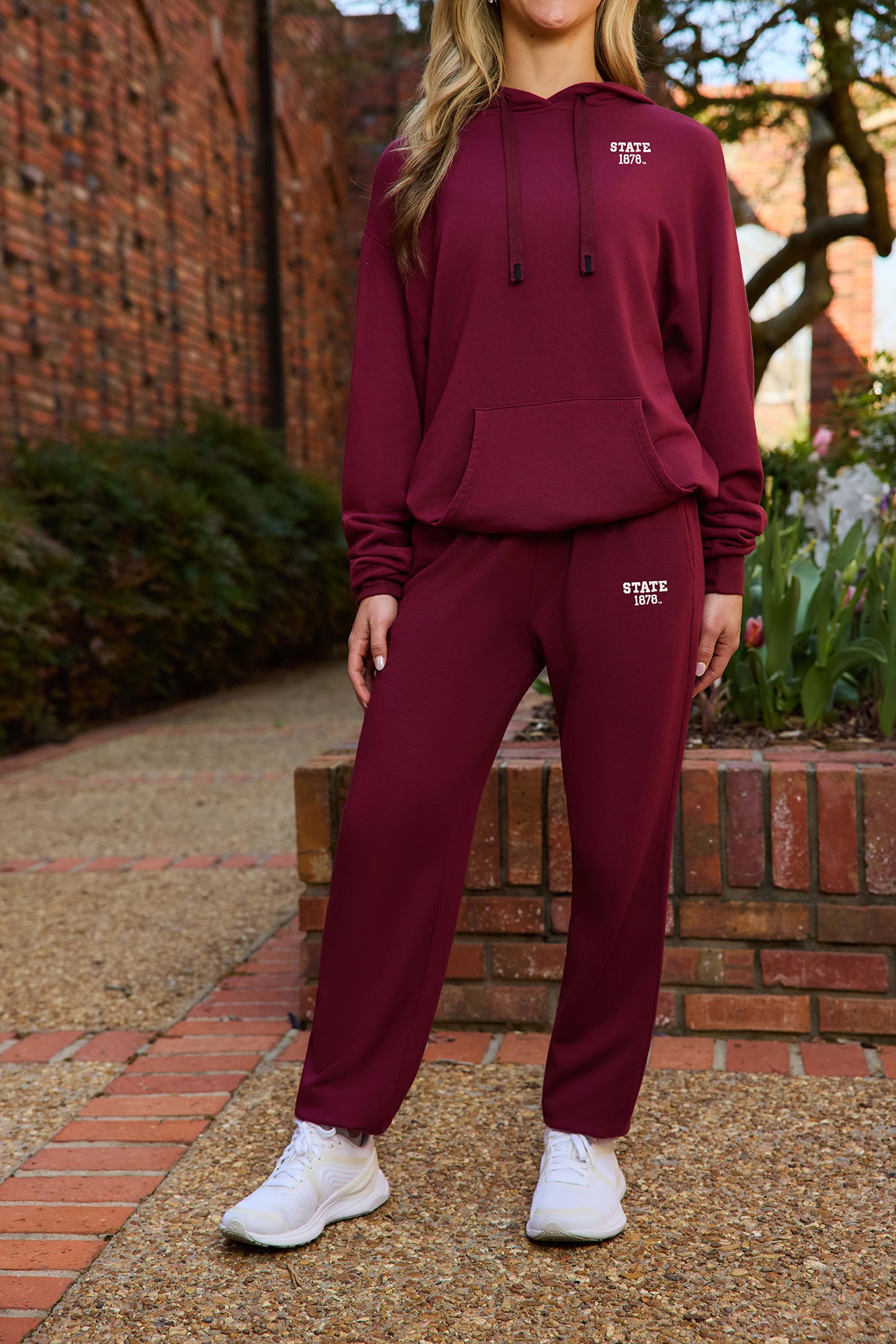 STATE 1878 Logo Softest Fleece Womens Jogger