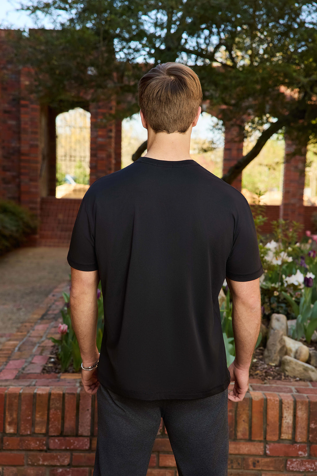 STATE 1878 Logo Flex Form Mens Tee
