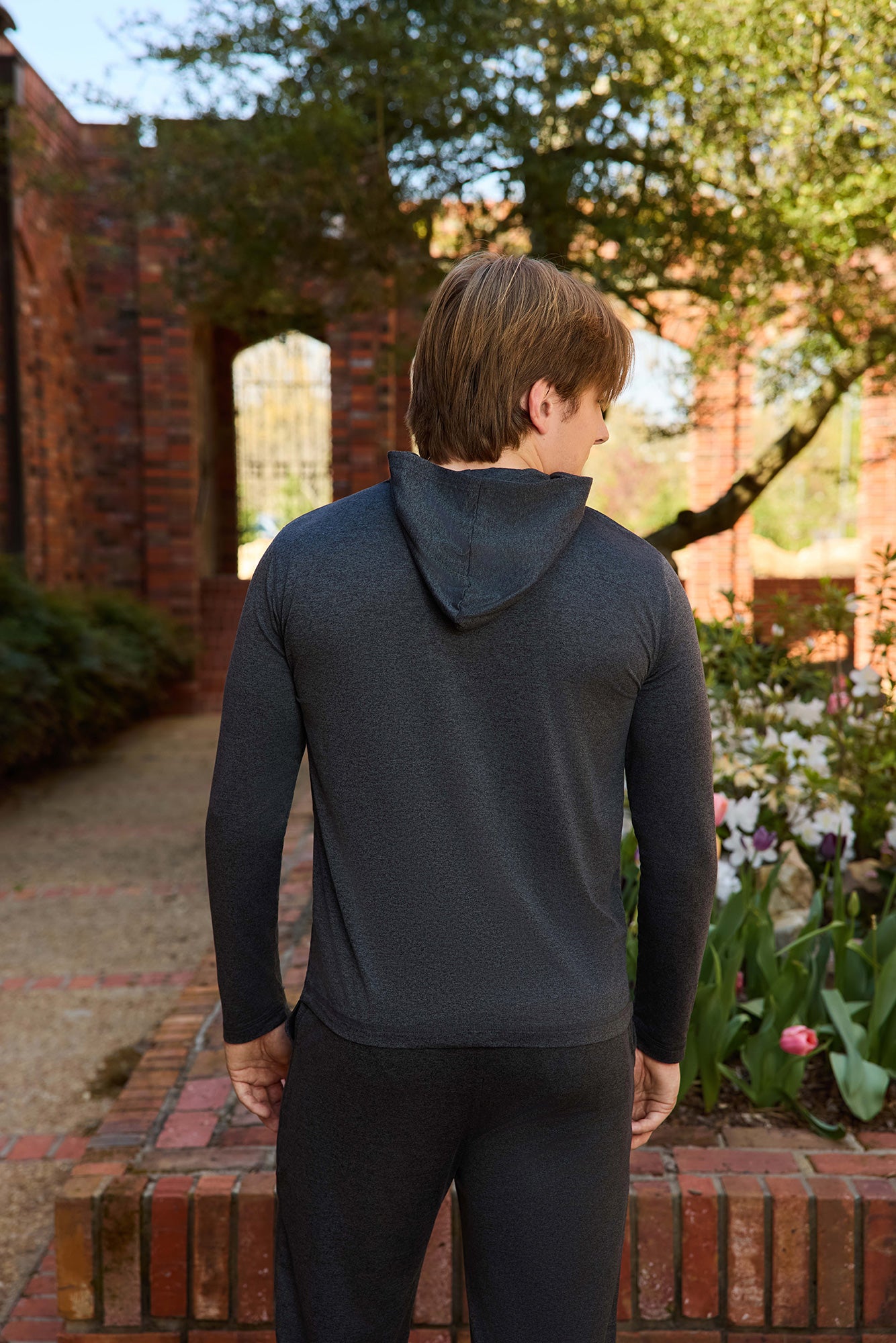 STATE 1878 Logo FlowKnit Mens Hoodie