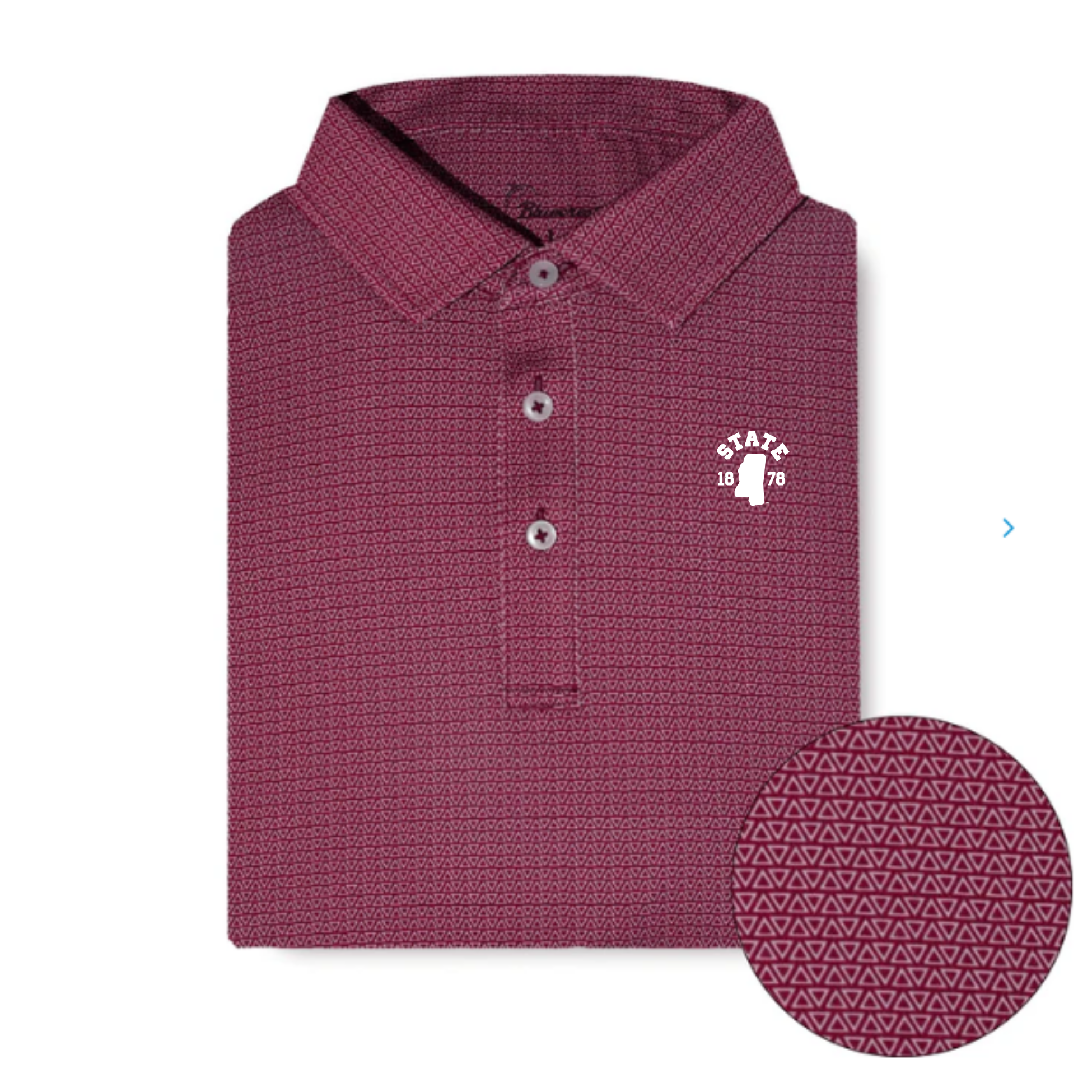ADULT Men's Bluecrest Apex Print Performance Polo