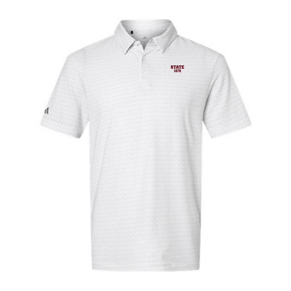 ADULT Men's Adidas Blended Printed Polo