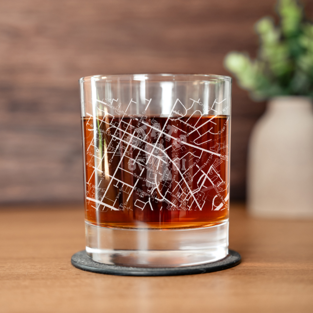 Del Mar Double Old Fashioned Whiskey Glasses Box Set
