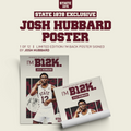AUTOGRAPHED POSTER: Josh Hubbard "I'm Back"